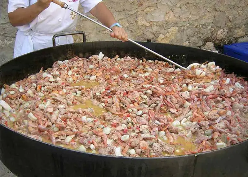 paella de marisco