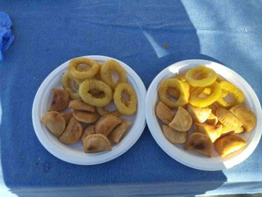 calamares y empanadillas